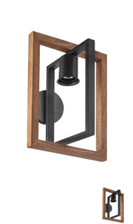 دیوارکوب دکوراتیو چوب فلز 1 شعله پاتریس مدل BAM1071W